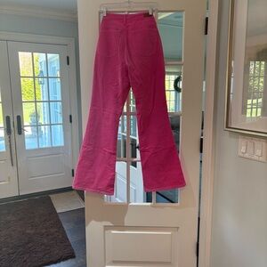 Crown & Ivy Vibrant Pink Corduroy Pants